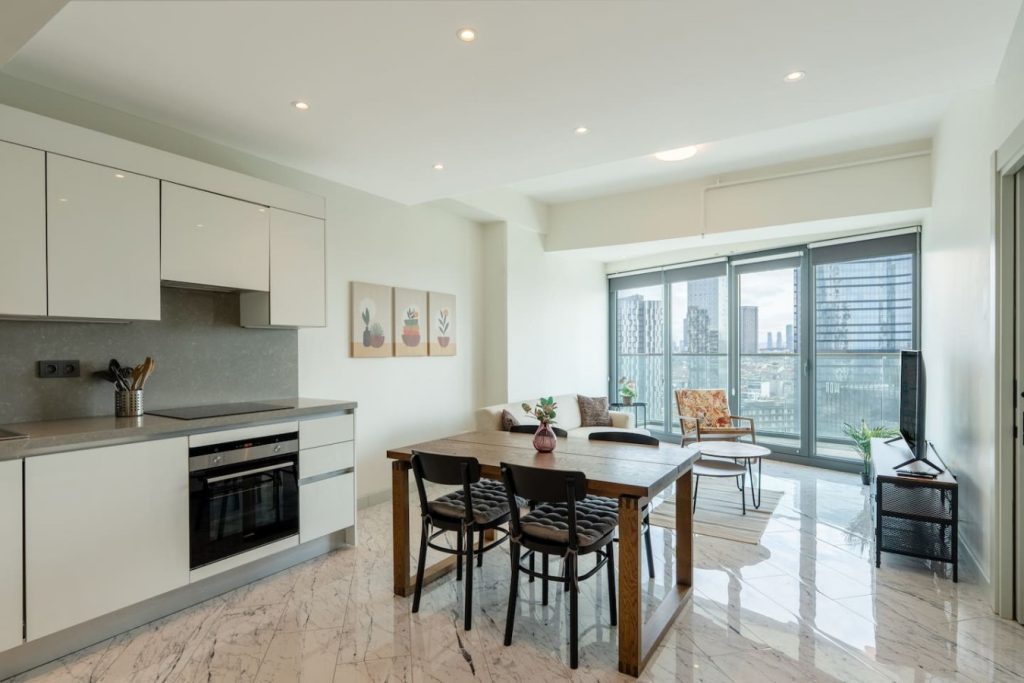 Stylish 1BR w/ Terrace, Pool & Parking #615